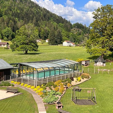 Gite Roche Des Ducs Avec Piscine Toute L'Annee, Spa, Sauna, Hammam Rochesson Eksteriør billede