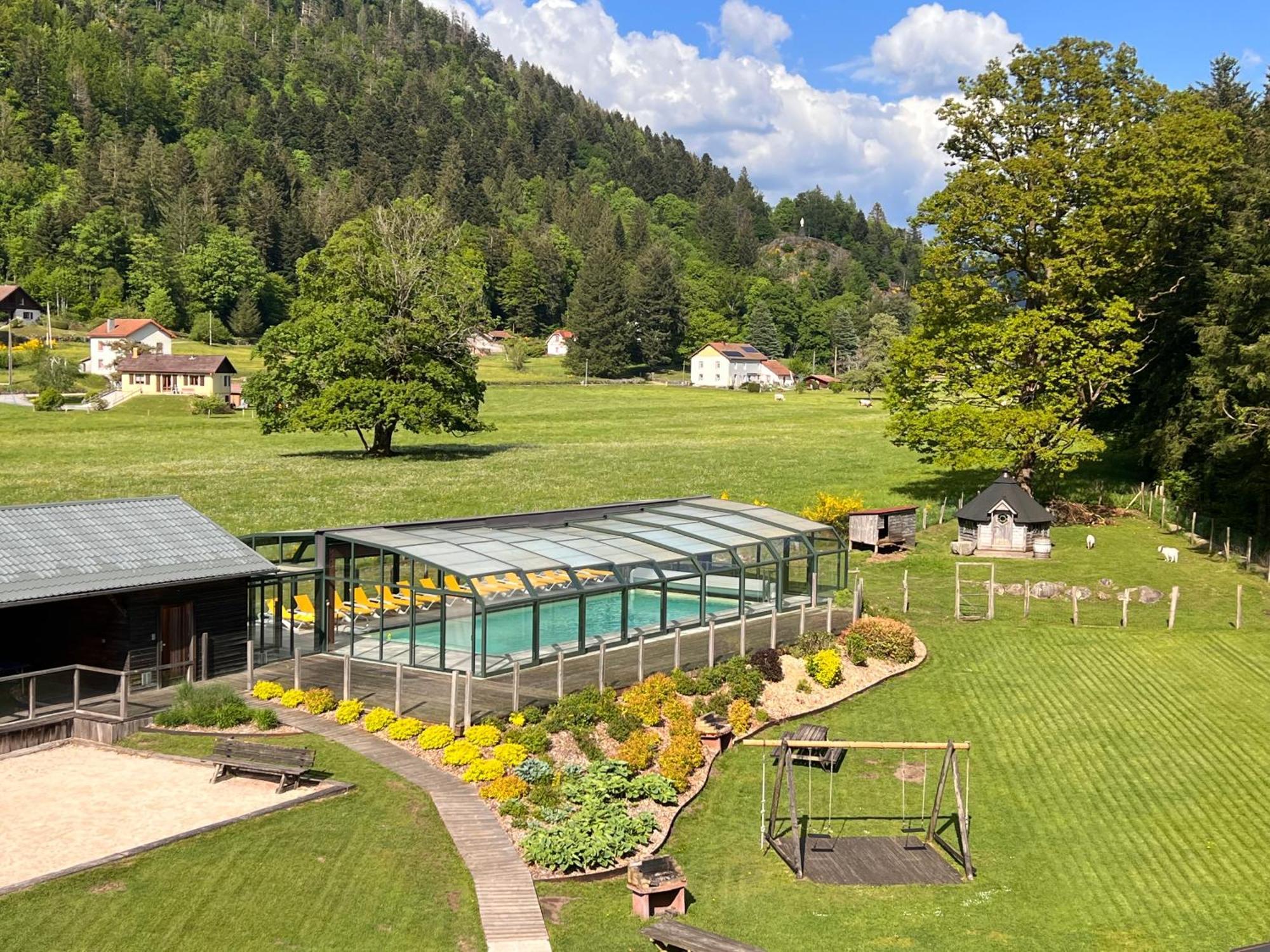 Gite Roche Des Ducs Avec Piscine Toute L'Annee, Spa, Sauna, Hammam Rochesson Eksteriør billede